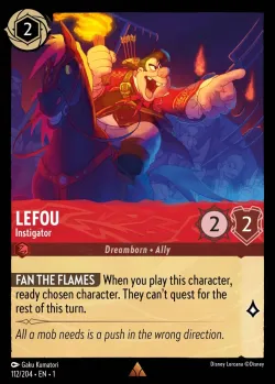 LeFou - Instigator #112 · Disney Lorcana
