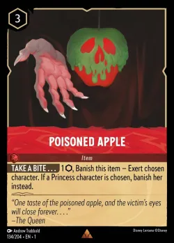 Poisoned Apple #134 · Disney Lorcana