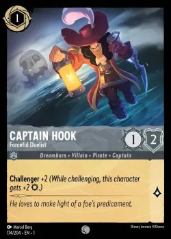 Captain Hook - Forceful Duelist 「1-174」「EN」