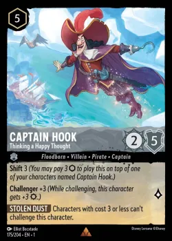 Captain Hook - Thinking a Happy Thought 「1-175」「EN」