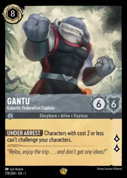Gantu - Galactic Federation Captain 「1-178」「EN」