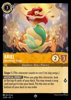 Ariel - Spectacular Singer #2 · Disney Lorcana