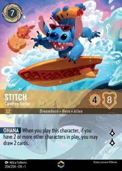 Stitch - Carefree Surfer 「1-206」「EN」