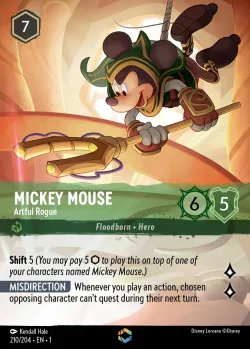 Mickey Mouse - Artful Rogue 「1-210」「EN」