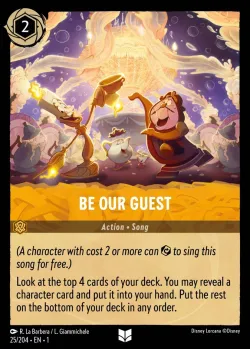 Be Our Guest #25 · Disney Lorcana