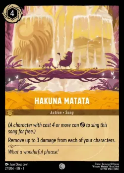 Hakuna Matata #27 · Disney Lorcana