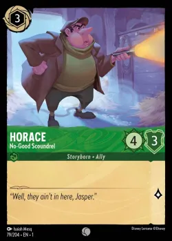 Horace - No-Good Scoundrel #79 · Disney Lorcana