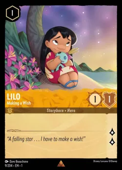 Lilo - Making a Wish #9 · Disney Lorcana