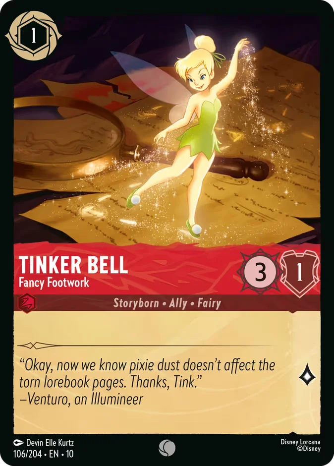 Tinker Bell - Fancy Footwork 「10-106」「EN」