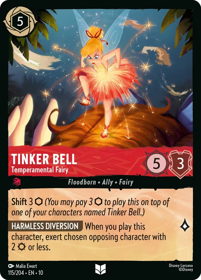 Tinker Bell - Temperamental Fairy 「10-115」「EN」