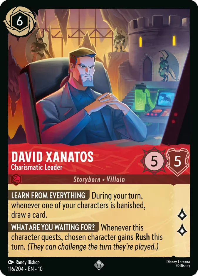 David Xanatos - Charismatic Leader 「10-116」「EN」