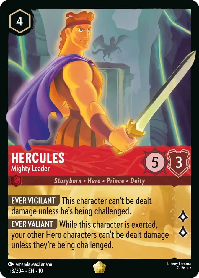 Hercules - Mighty Leader 「10-118」「EN」