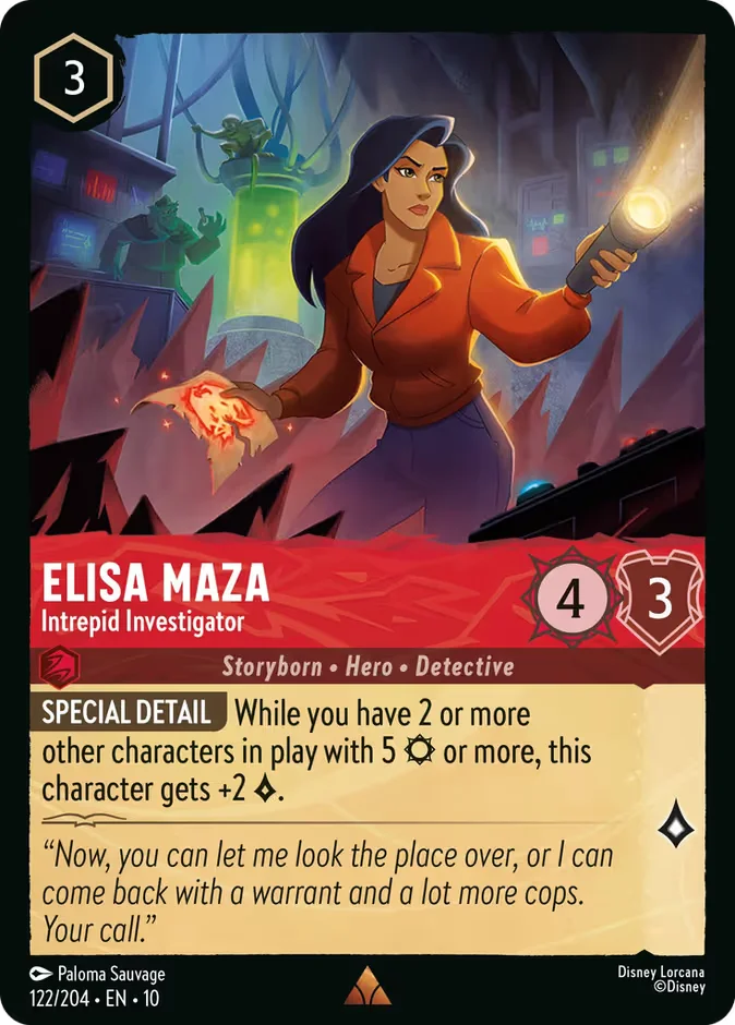 Elisa Maza - Intrepid Investigator 「10-122」「EN」