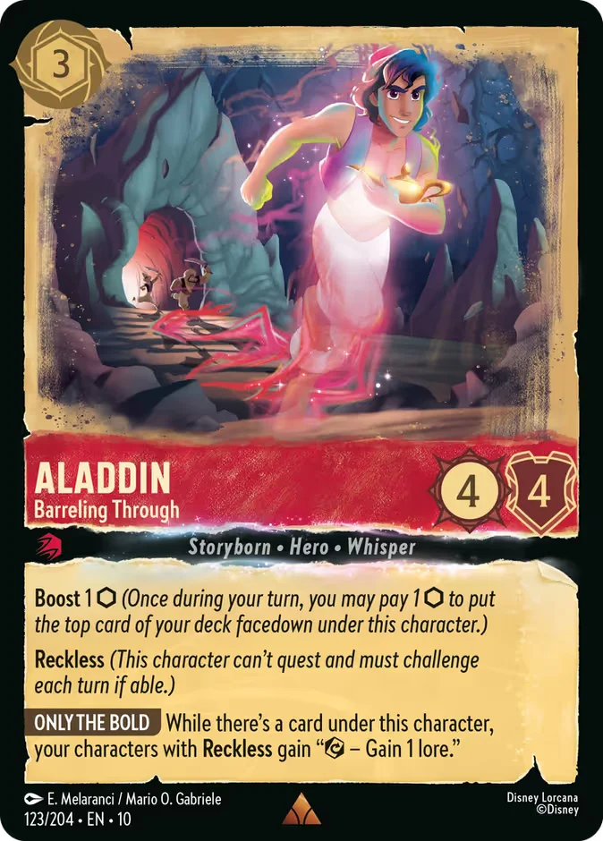 Aladdin - Barreling Through 「10-123」「EN」