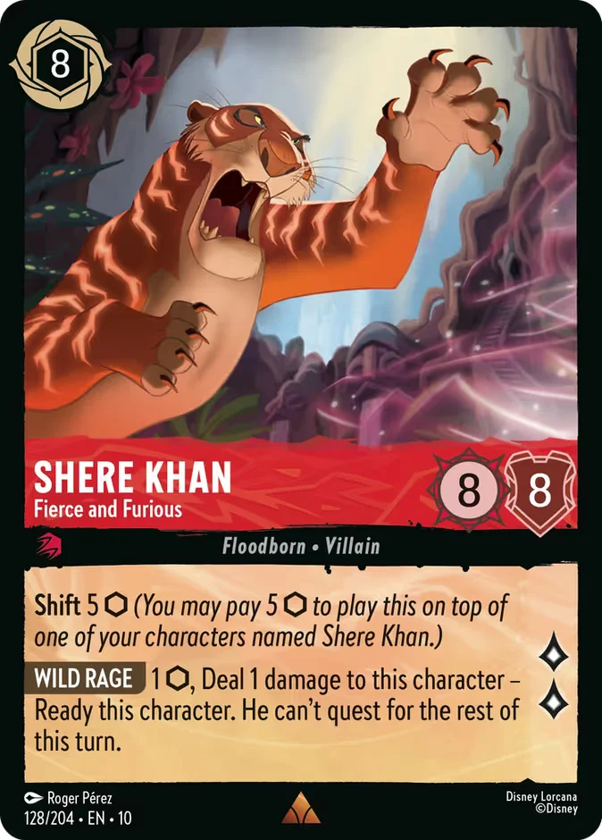 Shere Khan - Fierce and Furious 「10-128」「EN」