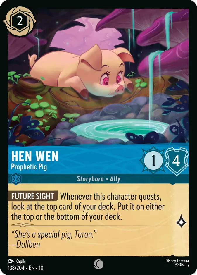 Hen Wen - Prophetic Pig 「10-138」「EN」