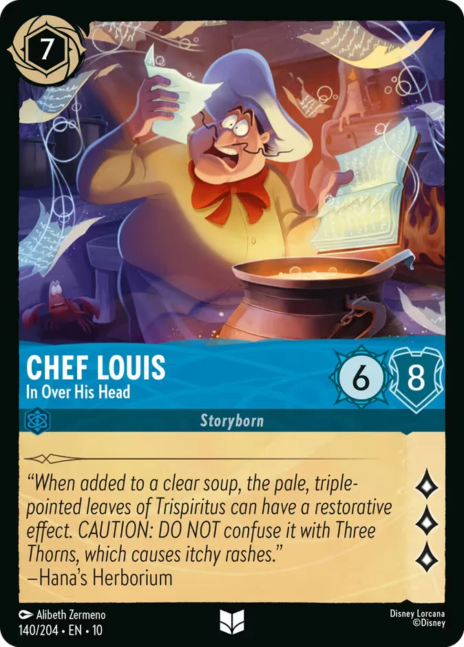Chef Louis - In Over His Head 「10-140」「EN」