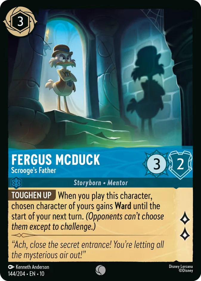 Fergus McDuck - Scrooge's Father 「10-144」「EN」