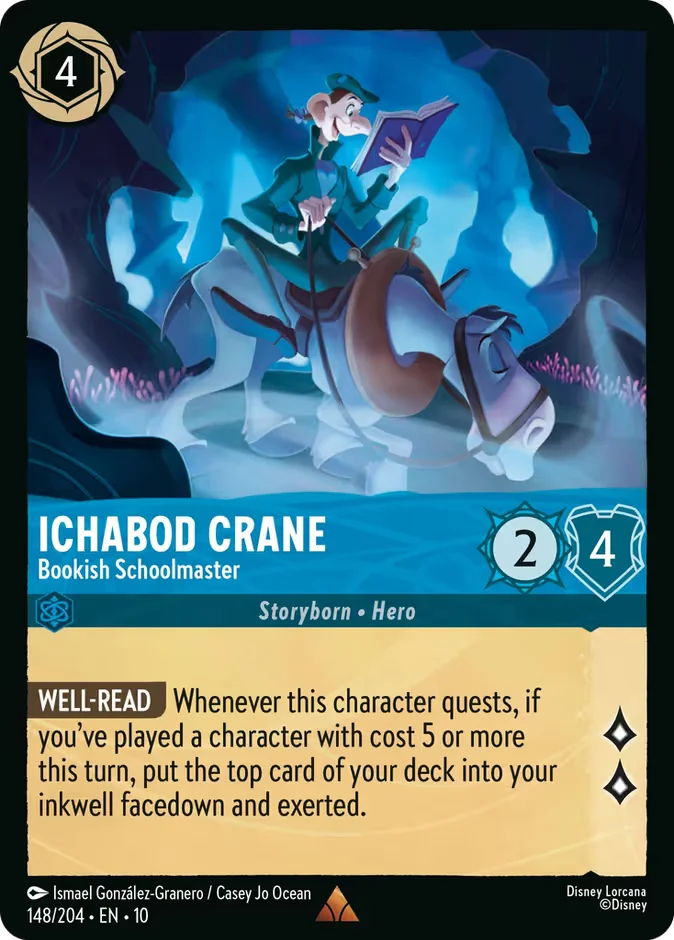 Ichabod Crane - Bookish Schoolmaster 「10-148」「EN」