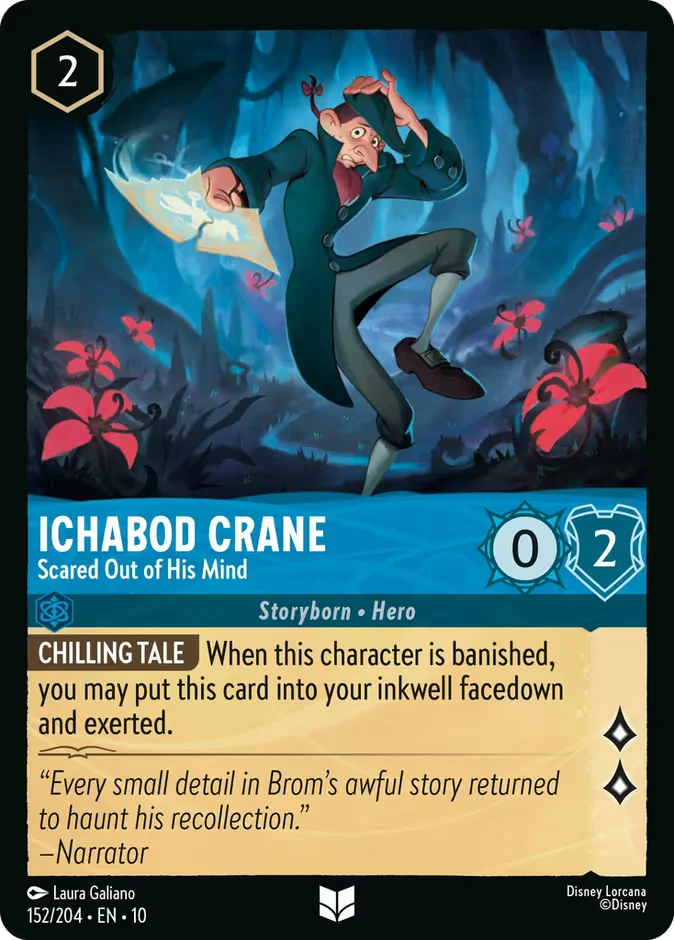 Ichabod Crane - Scared Out of His Mind 「10-152」「EN」