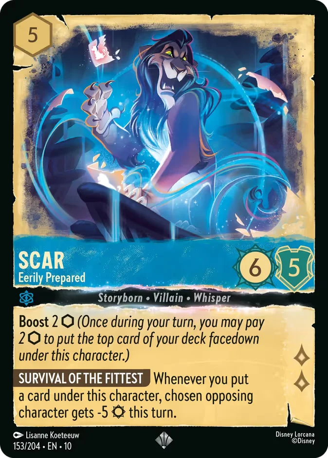 Scar - Eerily Prepared 「10-153」「EN」