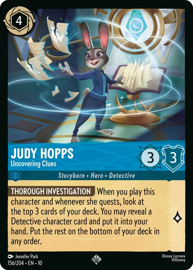 Judy Hopps - Uncovering Clues 「10-156」「EN」