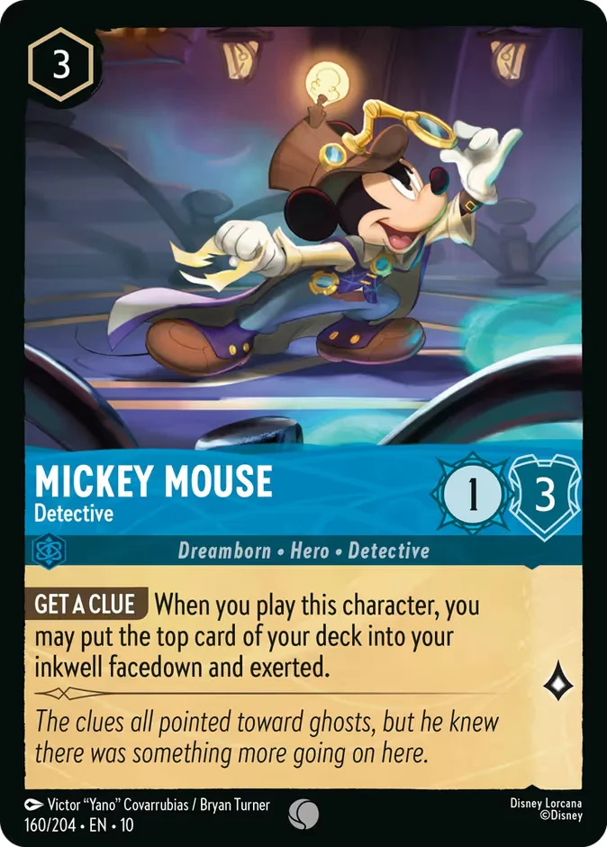 Mickey Mouse - Detective 「10-160」「EN」