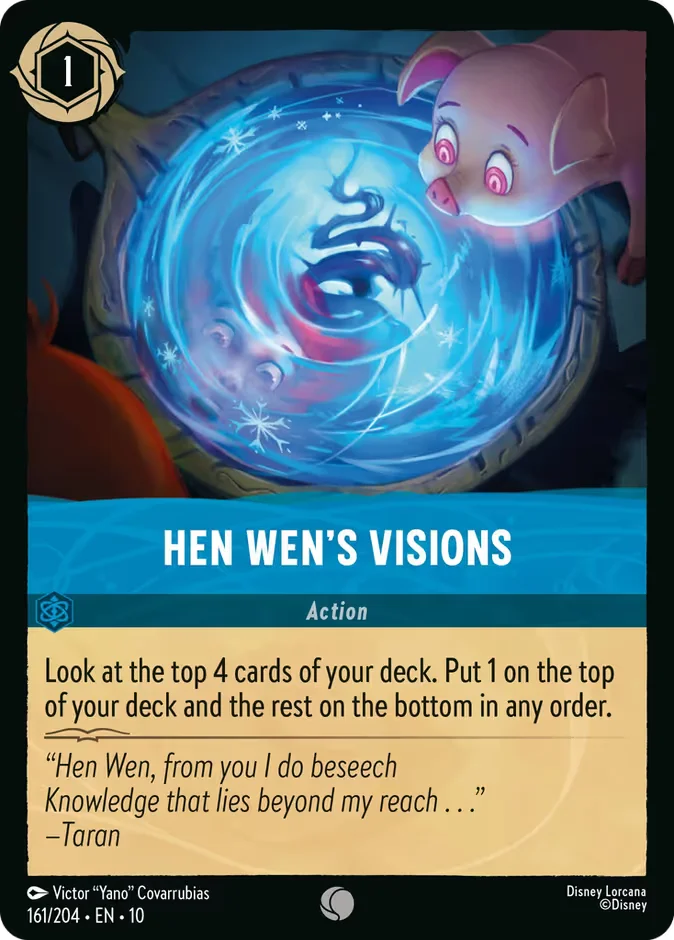 Hen Wen's Visions 「10-161」「EN」