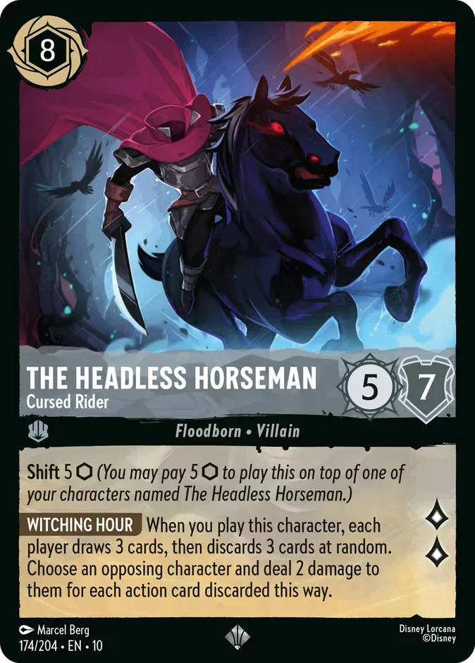 The Headless Horseman - Cursed Rider 「10-174」「EN」