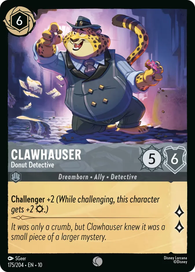 Clawhauser - Donut Detective 「10-175」「EN」