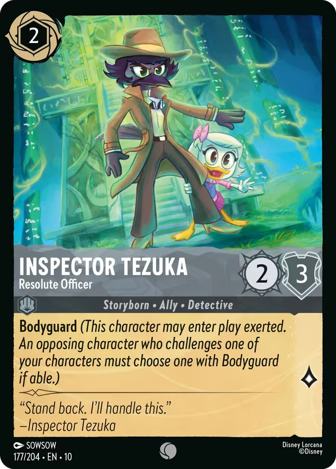 Inspector Tezuka - Resolute Officer 「10-177」「EN」