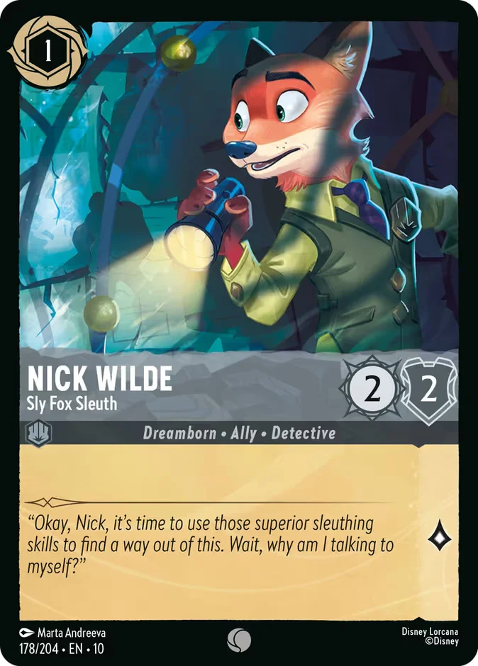 Nick Wilde - Sly Fox Sleuth 「10-178」「EN」
