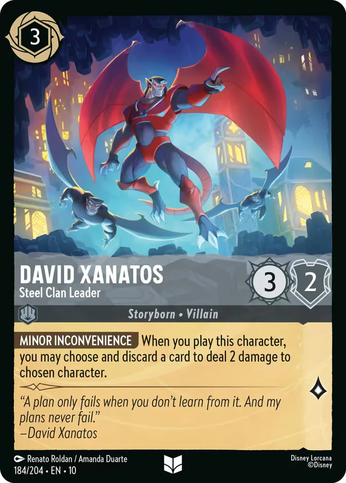 David Xanatos - Steel Clan Leader 「10-184」「EN」