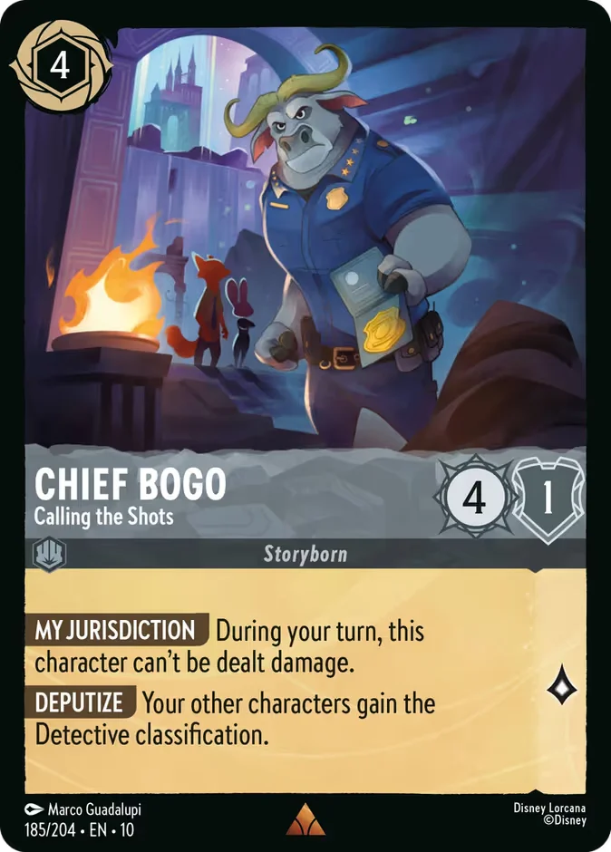 Chief Bogo - Calling the Shots 「10-185」「EN」