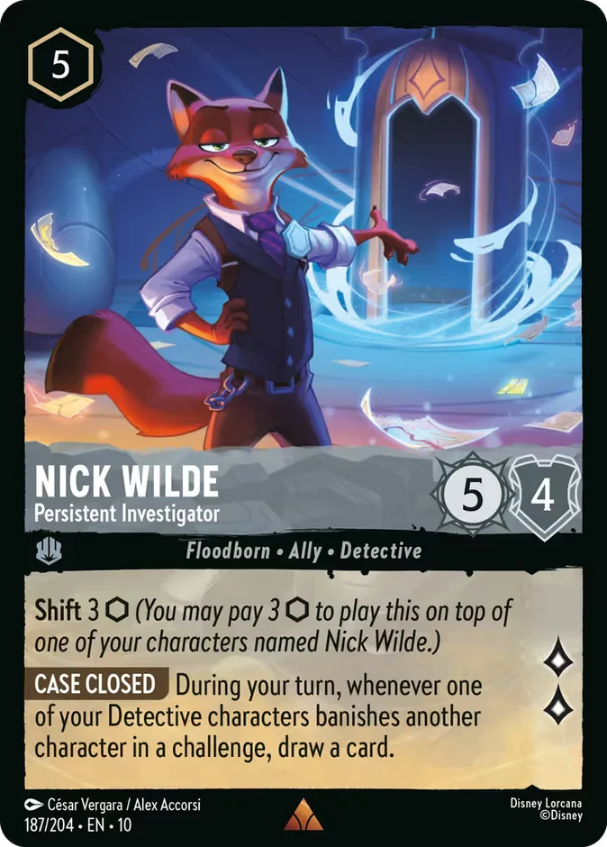 Nick Wilde - Persistent Investigator 「10-187」「EN」