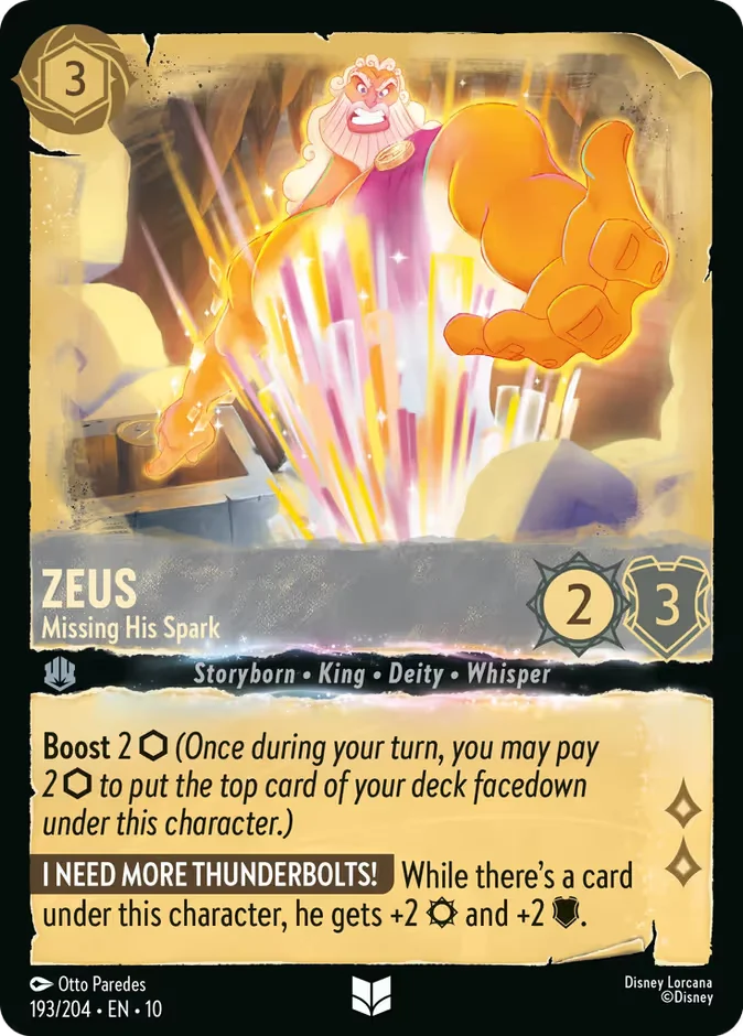 Zeus - Missing His Spark 「10-193」「EN」