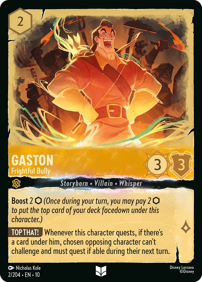 Gaston - Frightful Bully 「10-2」「EN」