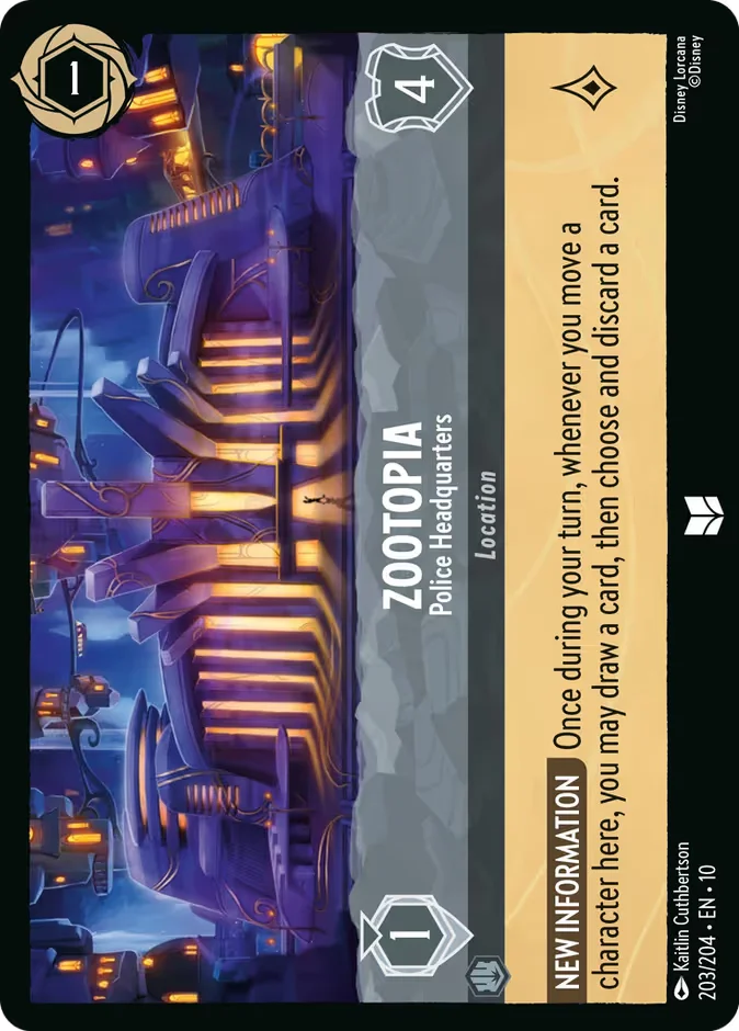 Zootopia - Police Headquarters 「10-203」「EN」