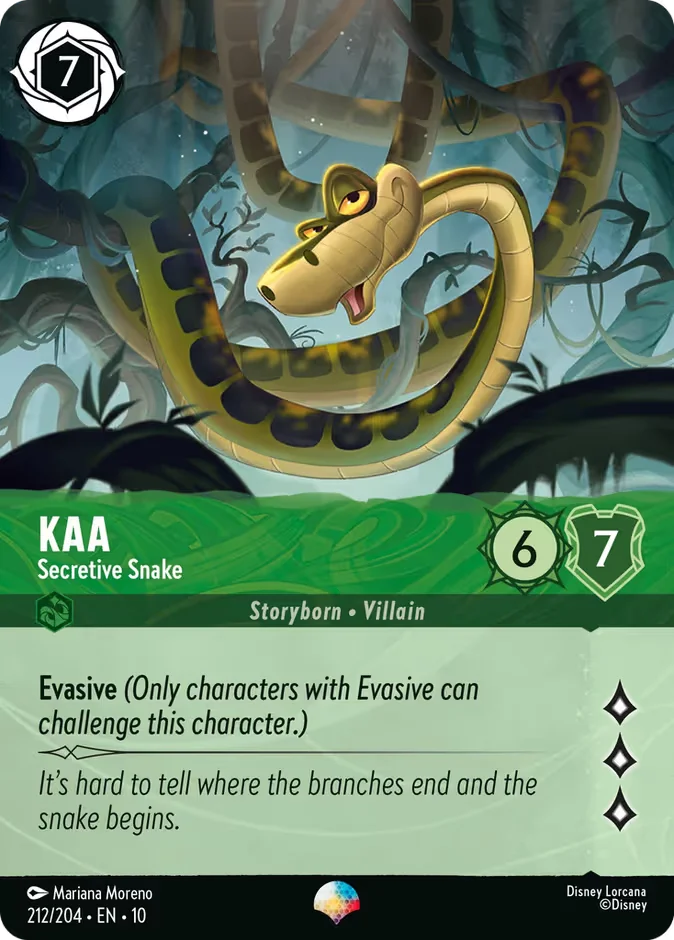 Kaa - Secretive Snake 「10-212」「EN」