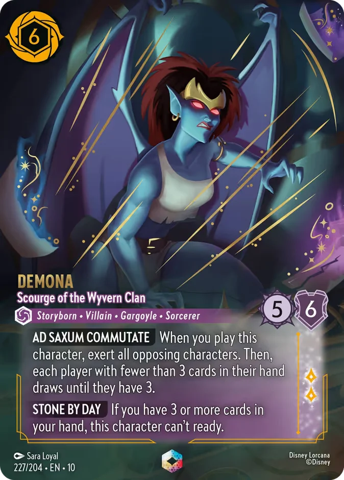 Demona - Scourge of the Wyvern Clan 「10-227」「EN」