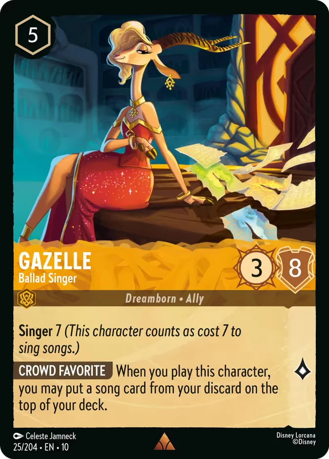 Gazelle - Ballad Singer 「10-25」「EN」