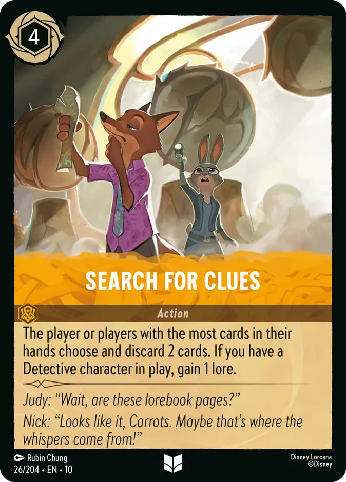 Search for Clues 「10-26」「EN」