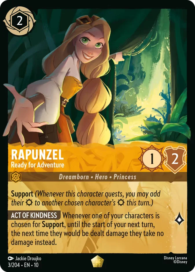 Rapunzel - Ready for Adventure 「10-3」「EN」