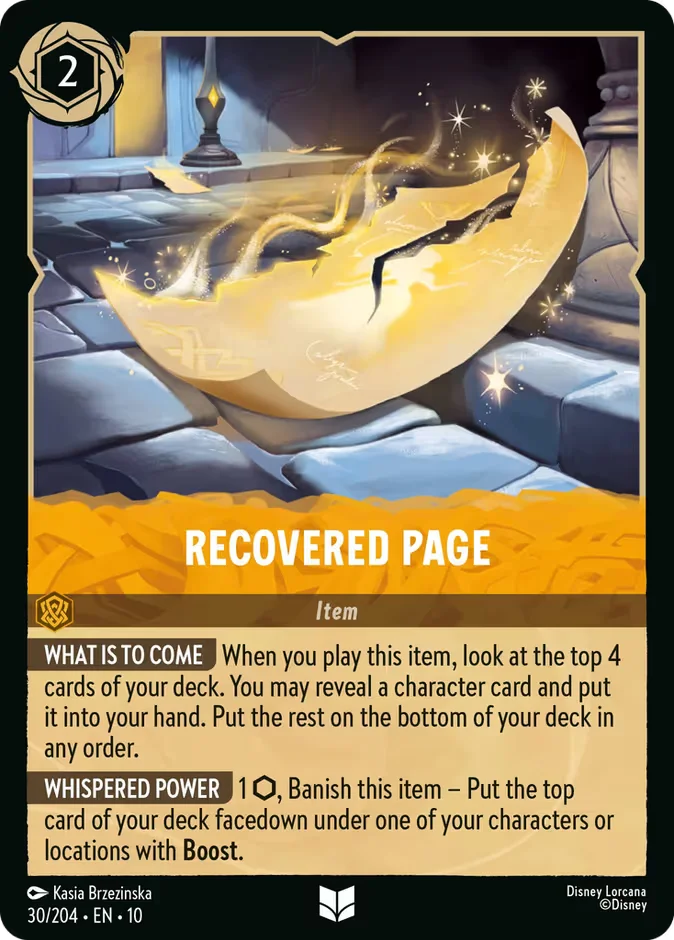 Recovered Page 「10-30」「EN」