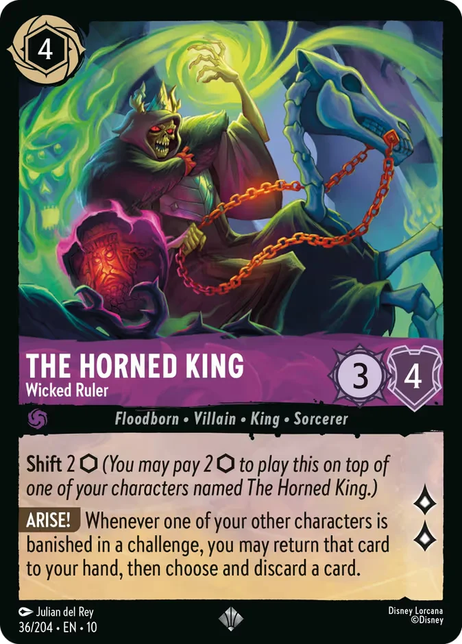 The Horned King - Wicked Ruler 「10-36」「EN」
