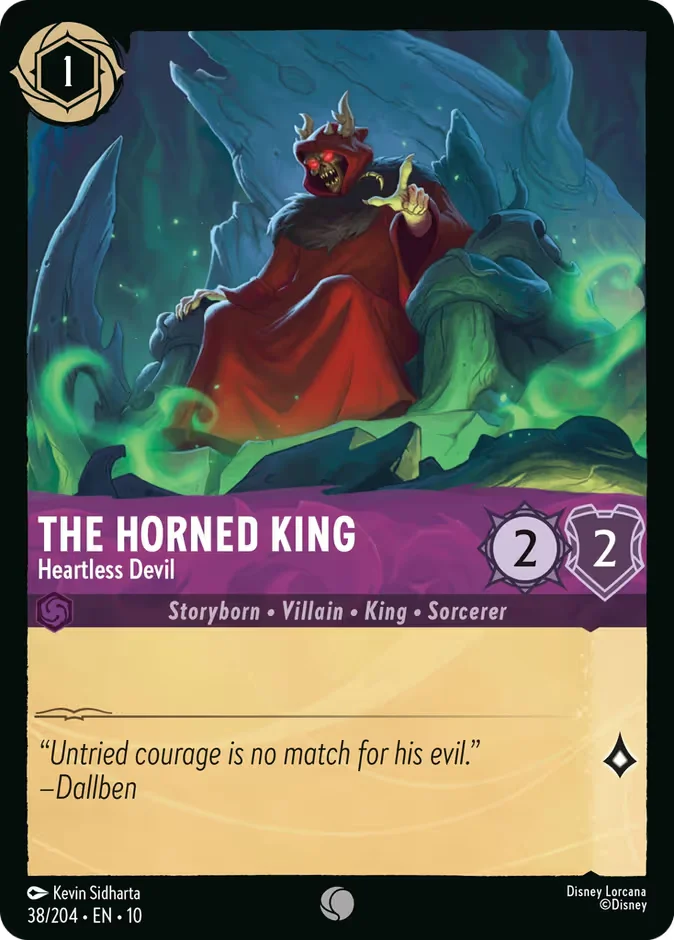 The Horned King - Heartless Devil 「10-38」「EN」