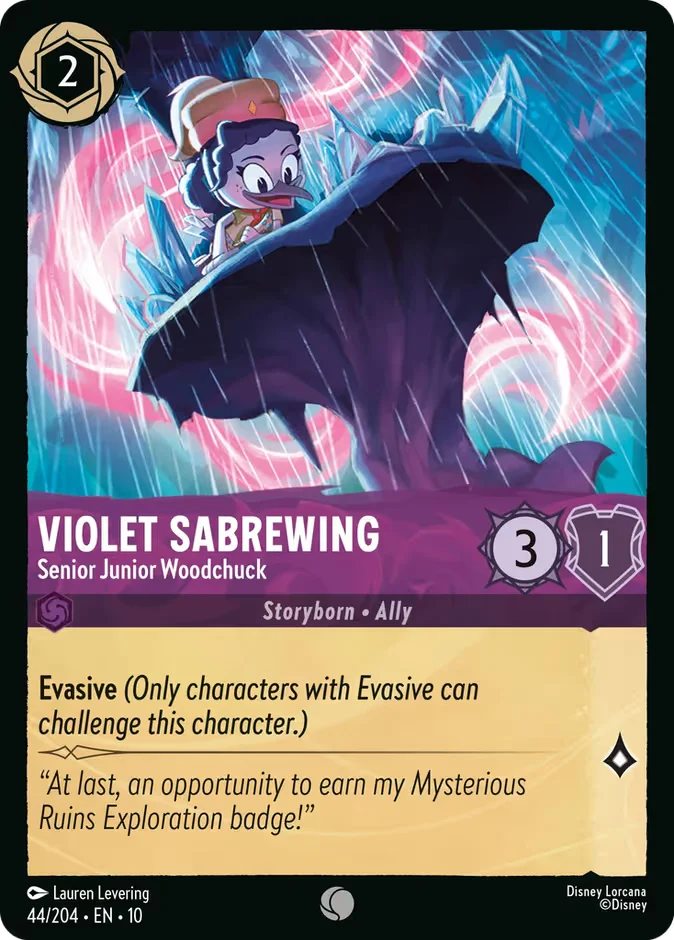 Violet Sabrewing - Senior Junior Woodchuck 「10-44」「EN」