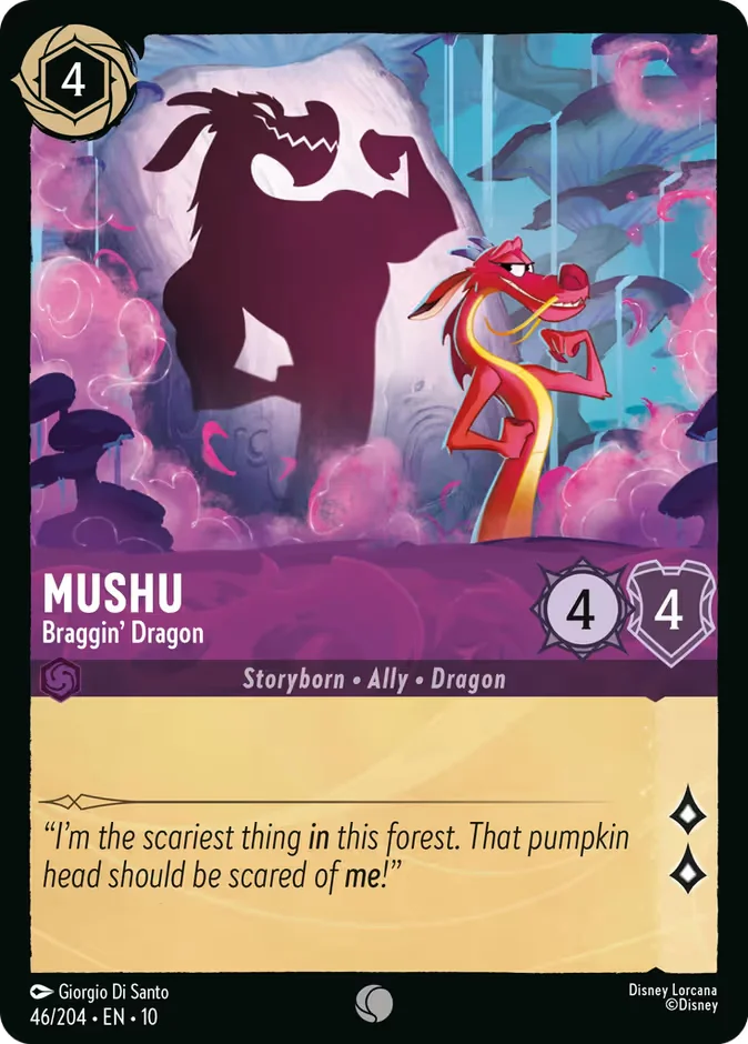 Mushu - Braggin' Dragon 「10-46」「EN」