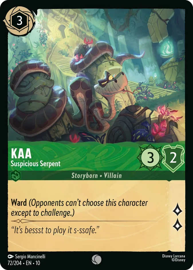 Kaa - Suspicious Serpent 「10-72」「EN」