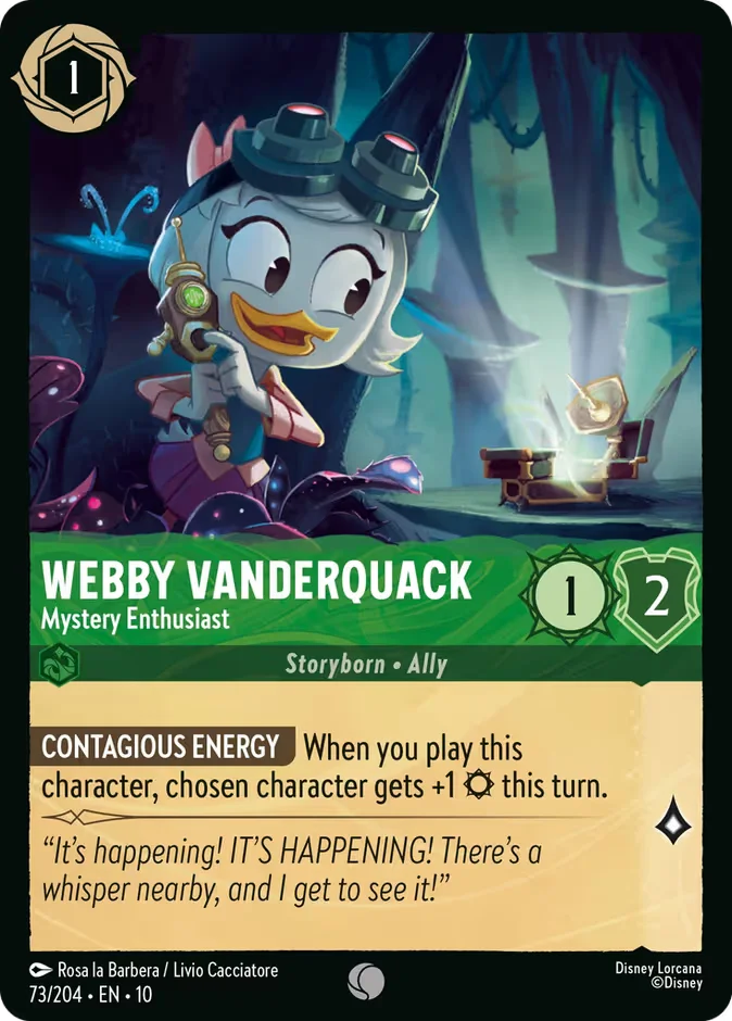 Webby Vanderquack - Mystery Enthusiast 「10-73」「EN」